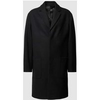 CK Calvin Klein Mantel mit Woll-Anteil in Black, Größe M von CK Calvin Klein