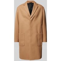 CK Calvin Klein Mantel mit Woll-Anteil in Camel, Größe M von CK Calvin Klein