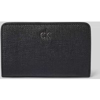 CK Calvin Klein Portemonnaie mit Label-Applikation Modell 'CK DAILY' in Black, Größe 1 von CK Calvin Klein