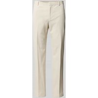 CK Calvin Klein Regular Fit Anzughose mit Strukturmuster in Sand, Größe 52 von CK Calvin Klein