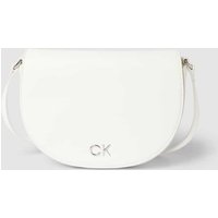 CK Calvin Klein Saddle Bag mit Label-Detail in Weiss, Größe One Size von CK Calvin Klein