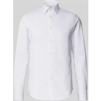 CK Calvin Klein Slim Fit Business-Hemd mit Kentkragen in Weiss, Größe 39 von CK Calvin Klein