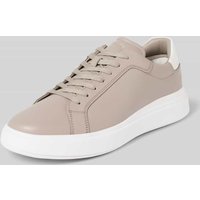 CK Calvin Klein Sneaker mit Schnürung in unifarbenem Design in Beige, Größe 40 von CK Calvin Klein