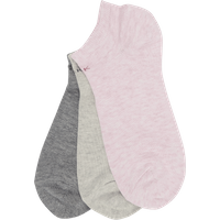 CK Calvin Klein Sneakersocken im 3er-Pack in Rosa Melange, Größe 37/41 von CK Calvin Klein