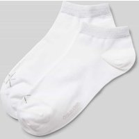 CK Calvin Klein Sneakersocken mit Label-Detail im 2er-Pack in Weiss, Größe 39-42 von CK Calvin Klein