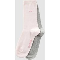 CK Calvin Klein Socken im 2er-Pack in Rosa, Größe 37/41 von CK Calvin Klein