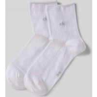CK Calvin Klein Socken mit Label-Detail im 2er-Pack in Weiss, Größe 39-42 CK Calvin Klein Socken mit Label-Detail im 2er-Pack in Weiss, Größe 39-42 von CK Calvin Klein