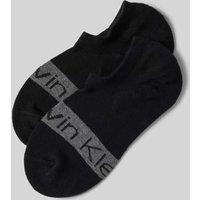 CK Calvin Klein Socken mit Label-Print im 2er-Pack in Black, Größe 39-42 von CK Calvin Klein