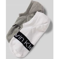 CK Calvin Klein Socken mit Label-Print im 2er-Pack in Weiss, Größe 39-42 von CK Calvin Klein