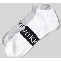 CK Calvin Klein Socken mit Label-Print im 2er-Pack in Weiss, Größe 39-42 von CK Calvin Klein
