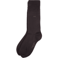 CK Calvin Klein Socken mit Logo-Stickerei im 2er-Pack in Mittelgrau Melange, Größe 39/42 von CK Calvin Klein