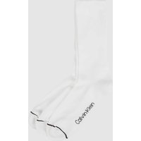 CK Calvin Klein Sportsocken mit Stretch-Anteil im 3er-Pack in Weiss, Größe 40/46 von CK Calvin Klein