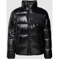 CK Calvin Klein Steppjacke mit Label-Print in Black, Größe M von CK Calvin Klein