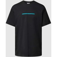 CK Calvin Klein T-Shirt mit Label-Stitching in Black, Größe L von CK Calvin Klein