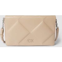 CK Calvin Klein Umhängetasche mit Strukturmuster Modell  'QUILT' in Beige, Größe One Size von CK Calvin Klein