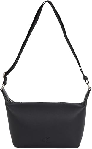 Calvin Klein Damen Schultertasche Ultralight mit Reißverschluss, Schwarz (Black), Einheitsgröße von Calvin Klein