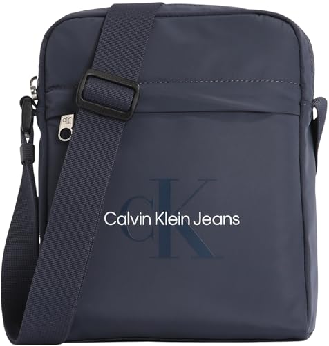 Calvin Klein Herren Umhängetasche Sport Essentials Reporter mit Reißverschluss, Blau (Ombre Blue), Einheitsgröße von Calvin Klein