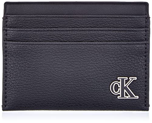 Calvin Klein Jeans Damen Ckj Minimal-Monogramm Reisezubehör-Dreifachgefaltete Brieftasche, Black von Calvin Klein Jeans