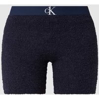 CK One Pyjama-Shorts mit elastischem Bund in Dunkelblau, Größe XL von CK One