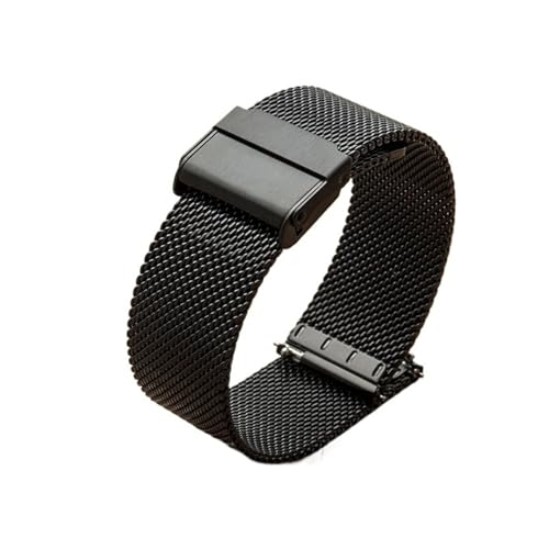 CKAKZTPTEV Mesh-Uhrenarmbänder sind for Männer und Frauen geeignet(Black,14mm) von CKAKZTPTEV