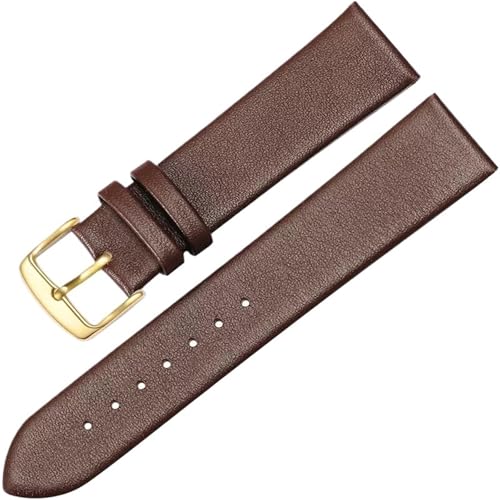 CKAKZTPTEV Unisex Quick-release Leather Replacement Strap(White Black,12mm) von CKAKZTPTEV