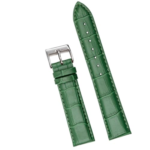CKAKZTPTEV Universal-Ersatz-Uhrenarmband aus Leder for Männer und Frauen(Green 1,14mm) von CKAKZTPTEV