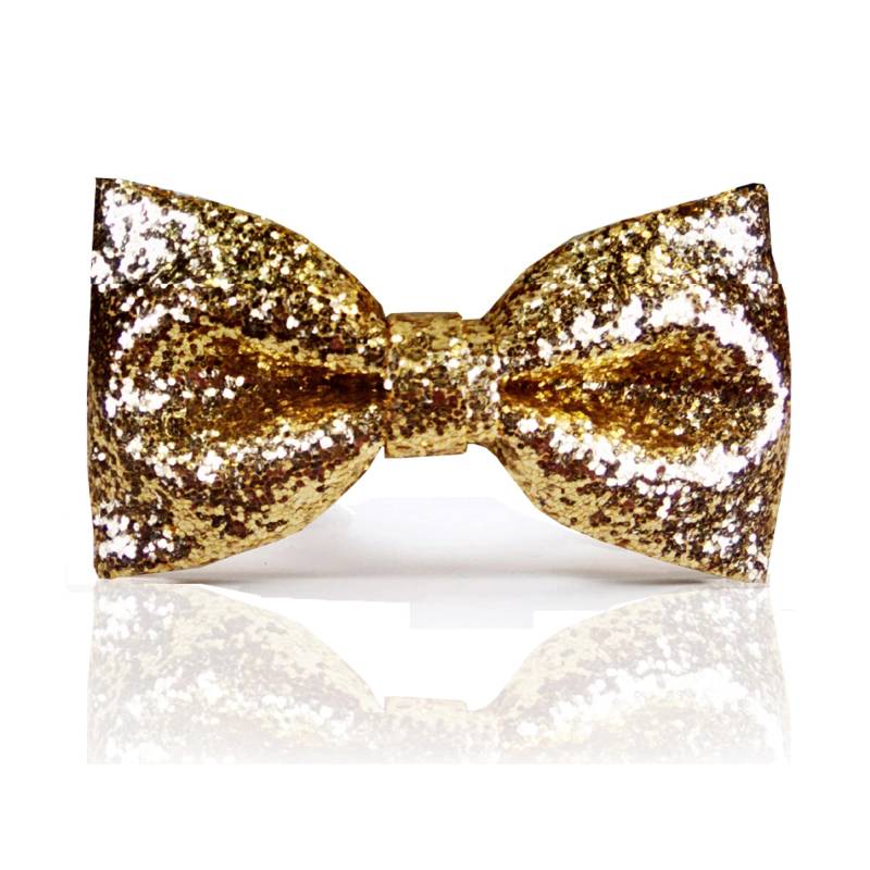 Gold Glitzer Fliege | Goldfarbene Glitzer Einstecktuch, Hochzeit Ck Gold Glitzer Fliege | Goldfarbene Glitzer Einstecktuch, Hochzeit Ck von CKBowTie