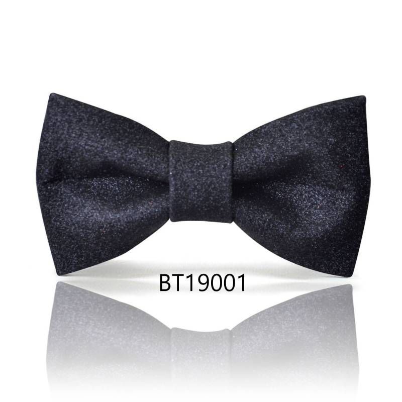 Schwarze Fliege | Glänzende Fliege, Schwarz Glitzer Für Die Hochzeit Des Bräutigams, Trauzeugen Teil Abschlussball Weihnachten Neujahr von CKBowTie