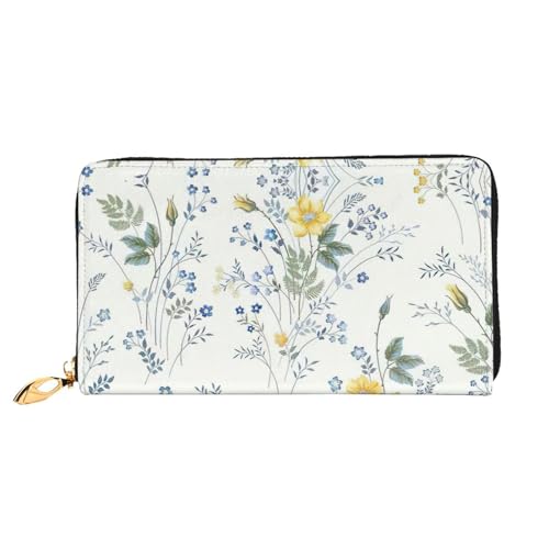 CKGODGF Modische Ledergeldbörse für Damen und Herren mit Reißverschluss, geeignet für Reisen von CKGODGF