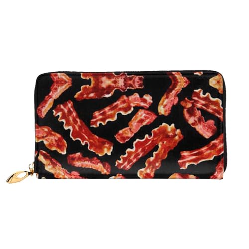 CKGODGF Modische Ledergeldbörse mit Speckmuster, lange Geldbörse für Damen und Herren, mit Reißverschluss, geeignet für Reisen CKGODGF Modische Ledergeldbörse mit Speckmuster, lange Geldbörse für Damen und Herren, mit Reißverschluss, geeignet für Reisen von CKGODGF