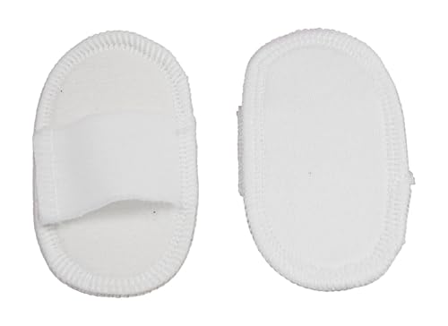 CKM BH-Trägerpolster mit Klettverschluss 4-tlg. Satz Weiß von CKM