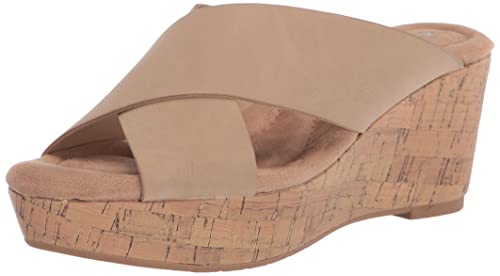 Chinese Laundry Damen Dream Day Nubuk Espadrilles, Nude, 39.5 EU von Chinese Laundry