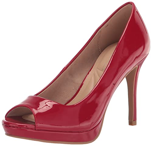 Chinese Laundry Damen Mild-25z Pumps, rotes Leder, 41.5 EU von Chinese Laundry