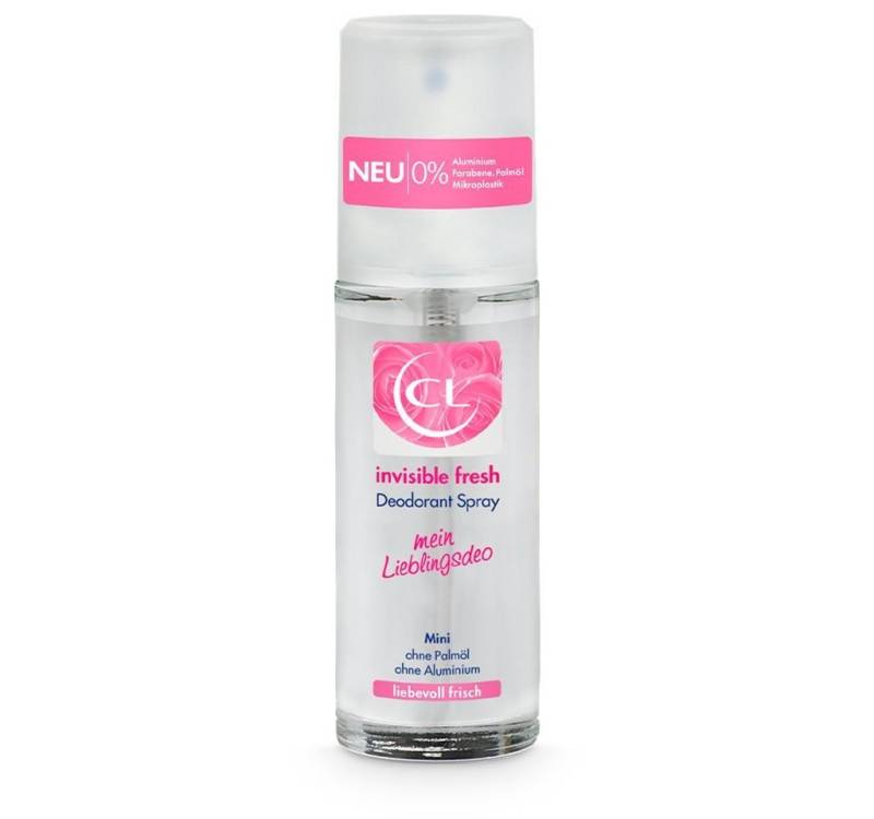 CL Deo-Zerstäuber invisible fresh Deodorant Spray mit langanhaltendem Duft - 20 ml, 1-tlg. von CL