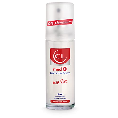 CL medcare+ Deodorant Spray für sensible Haut - 20 ml Deo Spray ohne Aluminium & Zink bietet aktiven Schutz & sanfte Pflege - Deo Herren & Damen - Deodorant Männer & Frauen von CL