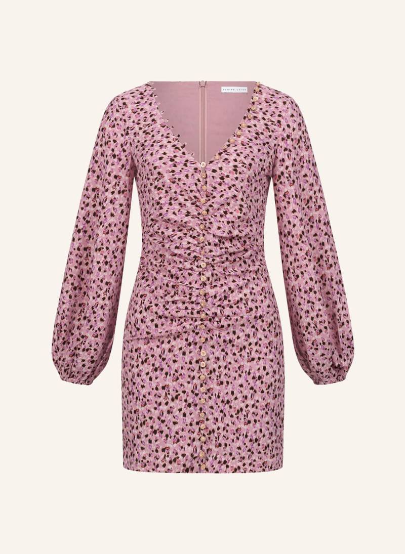 Claire Luise Gerafftes Minikleid rosa von CLAIRE LUISE