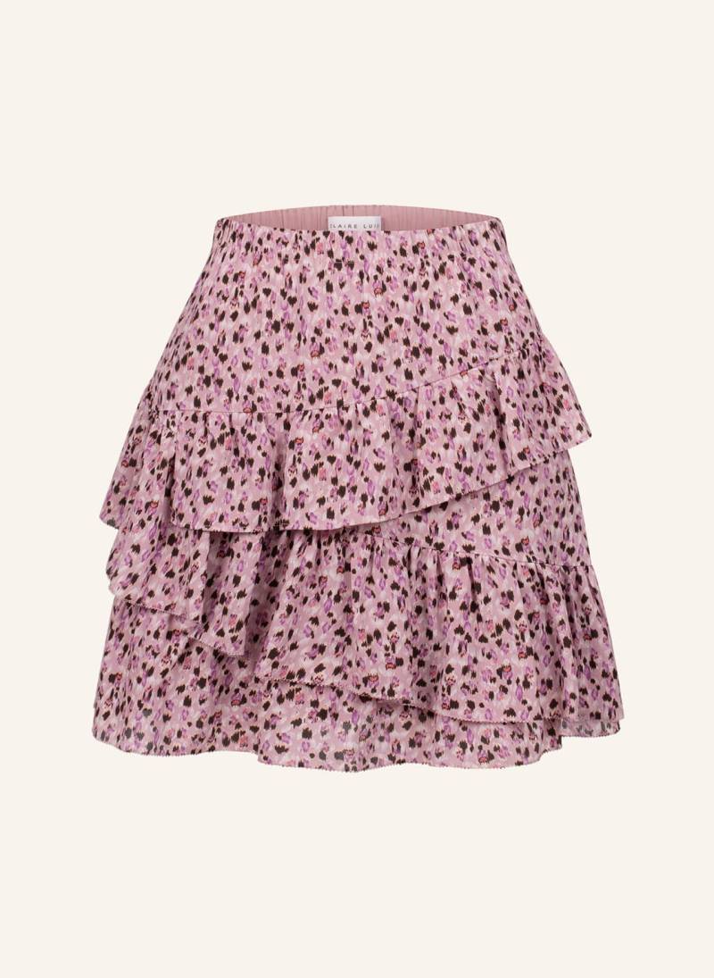 Claire Luise Minirock In Wickeloptik rosa von CLAIRE LUISE