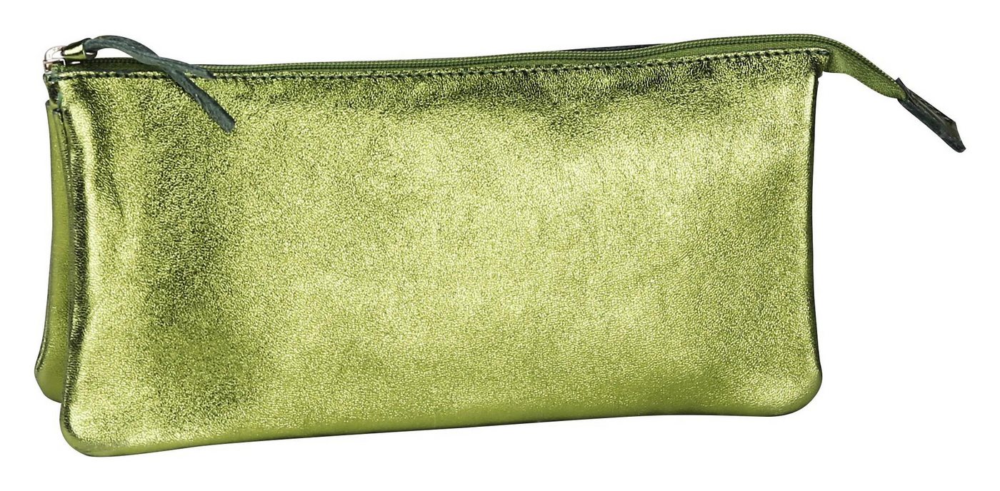 CLAIREFONTAINE Handtasche 4x Große, flache Tasche 22x11cm Grün 400023C, LEDER TASCHEN & LEDERWAREN von CLAIREFONTAINE