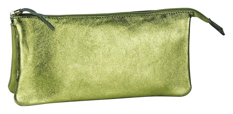 CLAIREFONTAINE Handtasche 4x Große, flache Tasche 22x11cm Grün 400023C, LEDER TASCHEN & LEDERWAREN von CLAIREFONTAINE