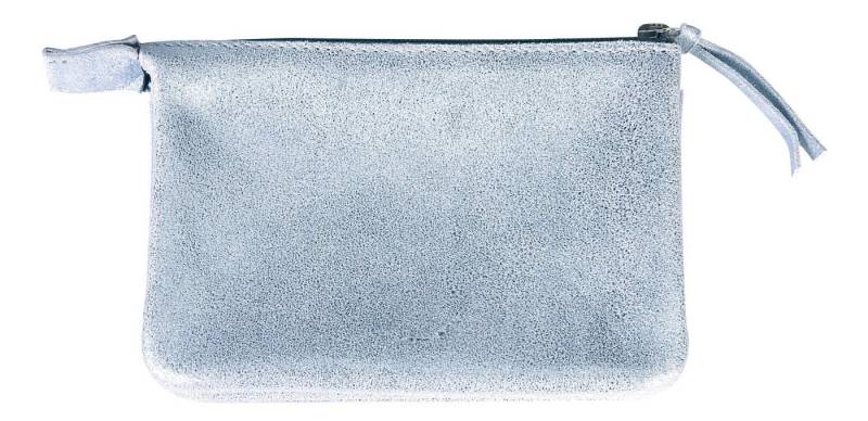 CLAIREFONTAINE Handtasche 4x Kleine Tasche aus Leder 13x9cm Blau 400043C, LEDER TASCHEN & LEDERWAREN von CLAIREFONTAINE