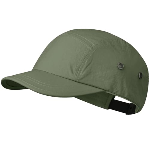 CLAPE 5 Panel Cap Short Brim Baseball Cap Basecap Kurzer Schirm Herren Damen Running Sport Kappe Atmungsaktiv Verstellbar Grün Green BSSD2547 CLAPE 5 Panel Cap Short Brim Baseball Cap Basecap Kurzer Schirm Herren Damen Running Sport Kappe Atmungsaktiv Verstellbar Grün Green BSSD2547 von CLAPE