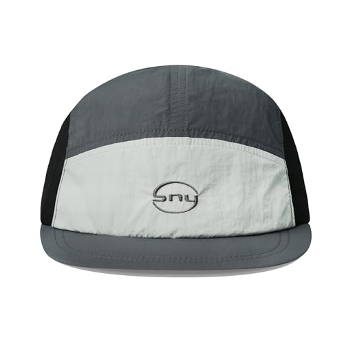 CLAPE 5 Panel Cap Short Brim Baseball Cap Flache Mütze Trocknend Mesh Cap Atmungsaktiv Running Sport Kappe Sommer Basecap Kurzer Schirm Darkgrey BSSP2559 CLAPE 5 Panel Cap Short Brim Baseball Cap Flache Mütze Trocknend Mesh Cap Atmungsaktiv Running Sport Kappe Sommer Basecap Kurzer Schirm Darkgrey BSSP2559 von CLAPE