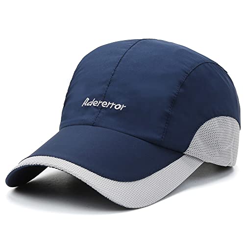 CLAPE Atmungsaktiv Mesh Basecap Quick Dry Sports Baseball Cap Verstellbar Outdoor Kappe Sun Protection Cap Unstructured 4 Panel Cap,Navy Blue CLAPE Atmungsaktiv Mesh Basecap Quick Dry Sports Baseball Cap Verstellbar Outdoor Kappe Sun Protection Cap Unstructured 4 Panel Cap,Navy Blue von CLAPE