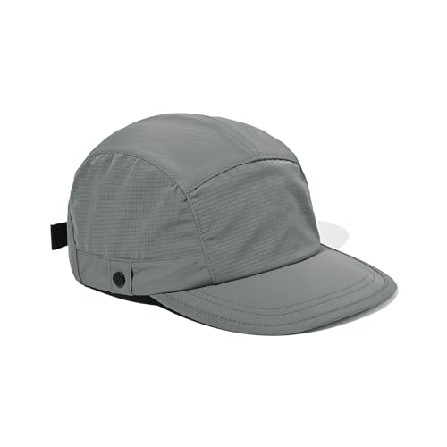 CLAPE Atmungsaktive Schnelltrocknend Sport Caps 5 Panel Running Caps Unstructured Leichte Baseball Cap Verstellbar UV-Schutz Outdoor Kappe Gray WBQSG1 CLAPE Atmungsaktive Schnelltrocknend Sport Caps 5 Panel Running Caps Unstructured Leichte Baseball Cap Verstellbar UV-Schutz Outdoor Kappe Gray WBQSG1 von CLAPE