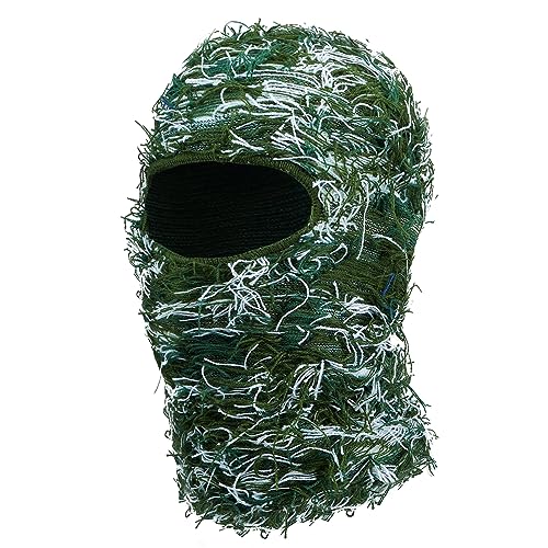 CLAPE Balaclava Sturmhaube Gesichtsmaske Fuzzy Ski Snow Mask Winddichte Winter Maske Herren Damen Knitted Warm Beanie Mask von CLAPE