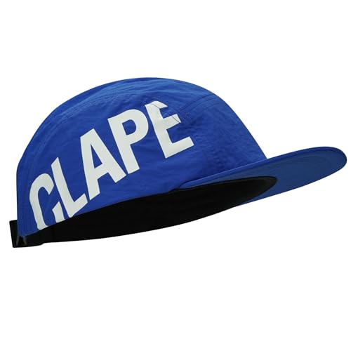 CLAPE Baseball Cap 5 Panel Running Caps Flache Cap Schnelltrocknend Verstellbar Basecap Trucker Kappe Snapback Mütze Blau Blue BSSP2531 CLAPE Baseball Cap 5 Panel Running Caps Flache Cap Schnelltrocknend Verstellbar Basecap Trucker Kappe Snapback Mütze Blau Blue BSSP2531 von CLAPE
