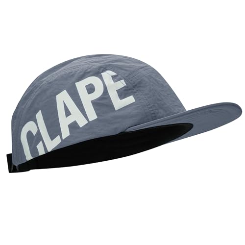 CLAPE Baseball Cap 5 Panel Running Caps Flache Cap Schnelltrocknend Verstellbar Basecap Trucker Kappe Snapback Mütze Grau Grey BSSP2531 CLAPE Baseball Cap 5 Panel Running Caps Flache Cap Schnelltrocknend Verstellbar Basecap Trucker Kappe Snapback Mütze Grau Grey BSSP2531 von CLAPE