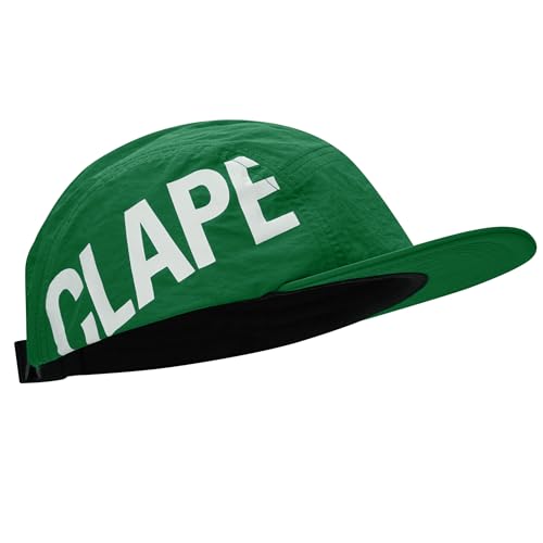 CLAPE Baseball Cap 5 Panel Running Caps Flache Cap Schnelltrocknend Verstellbar Basecap Trucker Kappe Snapback Mütze Grün Green BSSP2531 CLAPE Baseball Cap 5 Panel Running Caps Flache Cap Schnelltrocknend Verstellbar Basecap Trucker Kappe Snapback Mütze Grün Green BSSP2531 von CLAPE