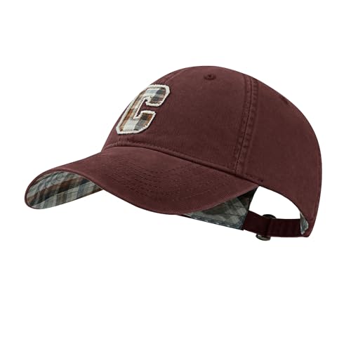 CLAPE Basecap Herren Baseballcap Kappe Damen Verstellbare Baumwolle Cap mit Stickerei Baseballkappe UV Sport Cap Rot Red BASC2509 CLAPE Basecap Herren Baseballcap Kappe Damen Verstellbare Baumwolle Cap mit Stickerei Baseballkappe UV Sport Cap Rot Red BASC2509 von CLAPE
