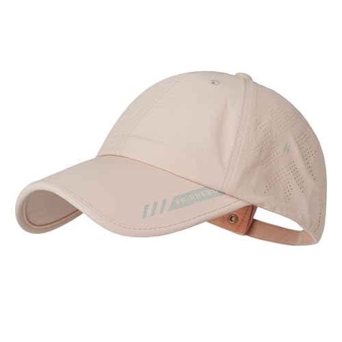 CLAPE Basecap Herren Damen Baseball Cap Sommer Baseballkappe Atmungsaktiv Sport Kappe UV Schutz Running Cap Pink BSSQ2581 von CLAPE